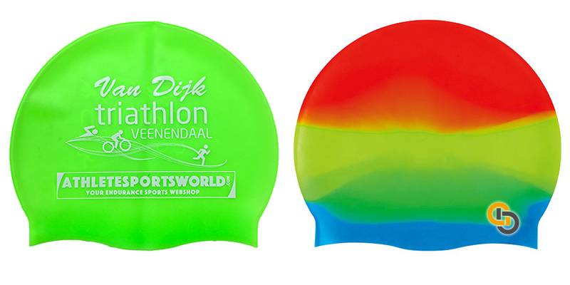 Custom Eco-Friendly Silicone Swim Caps Eco Friendly Silicone Diving Hats For Adult