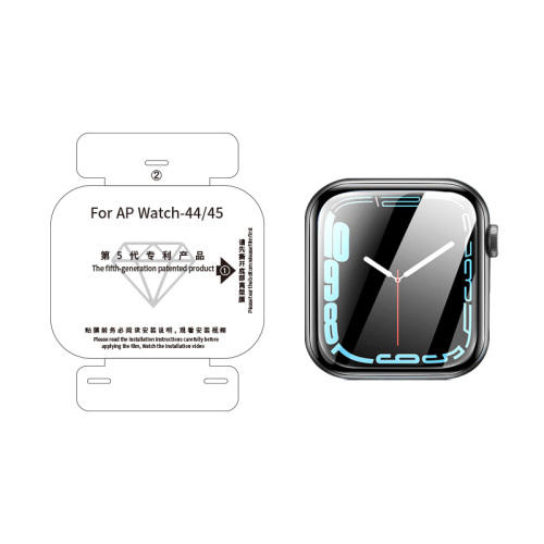 Customizable Hydrogel TPU Watch Screen Protector for iWatch