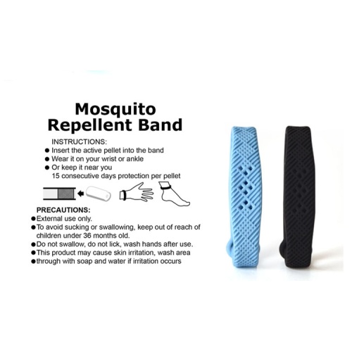 Natural Essential Oil Custom Silicone Anti-mosquito Strap