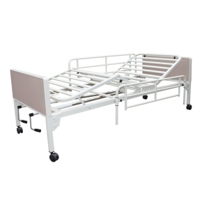 Manual Hospital Bed With Cold Rolled Steel Frame