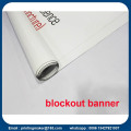 Banner bloqueado de PVC de doble cara de 18 oz