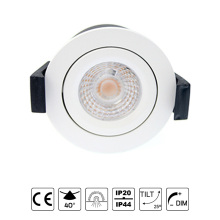 Recessed fire rated downlight