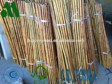 carbonized bamboo poles, carbonized bamboo fence, brown bamboo fence