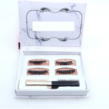 Synthetic mink lashes 100% mink fur eyelash with magnetic eyeliner