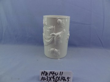 Decorative ceramic flower large chinese vase