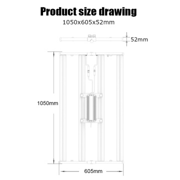 Ánh sáng phát triển chất lượng cao Ánh sáng nhện cho cây trồng