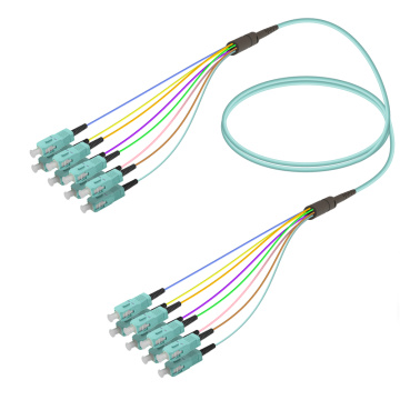 8F Pre-Terminated 3.0mm Mini Distribution Cable with 0.9mm Fan out