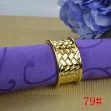 8 Pcs Napkin Rings - Elegant Table Decor