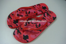 ladies plain camoflage beach summer rubber thong