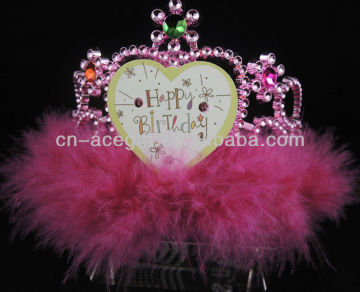 happy brithday flashing led tiara