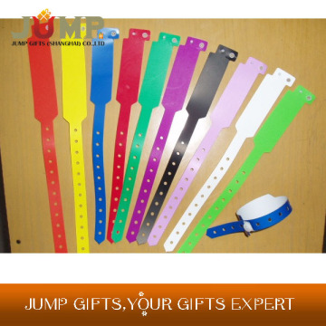 Cheapest id wristband, hot selling disposable party wristbands