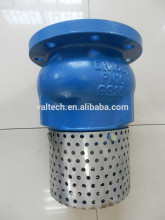strainer with valve