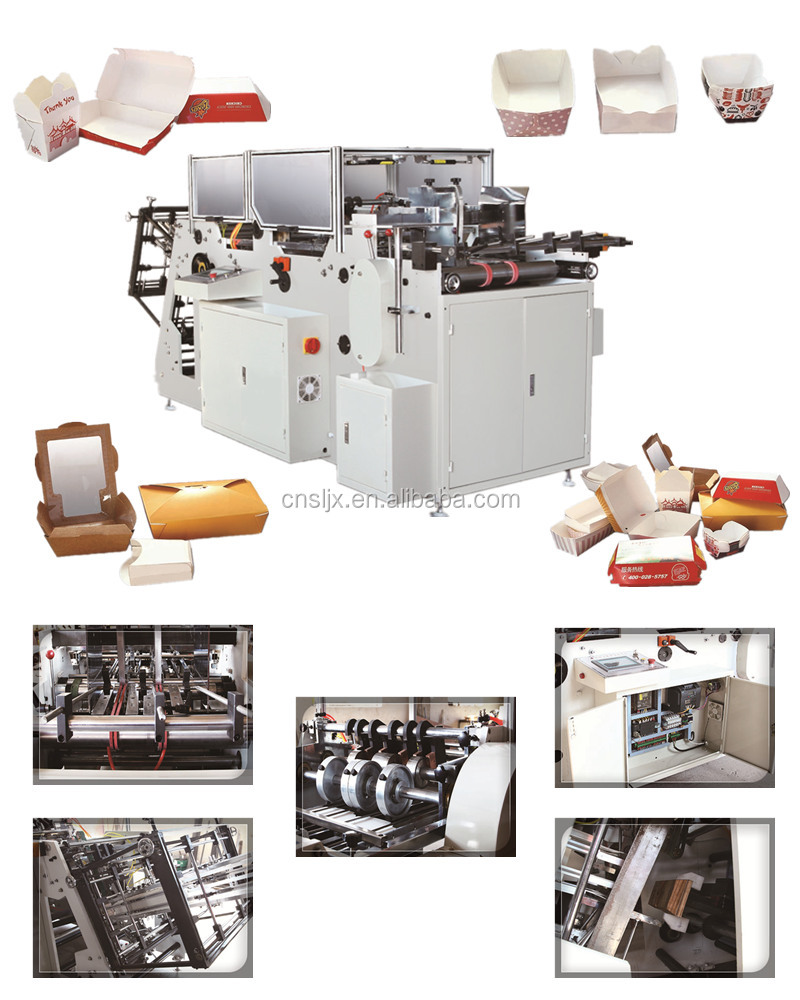 High Quality Automatic Paper Meal Box Making Machine