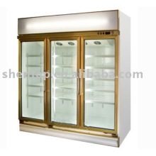 Three-door Vertical refrigerated showcase