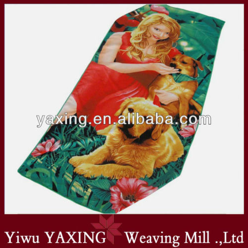 Microfiber beach towel promotional towel