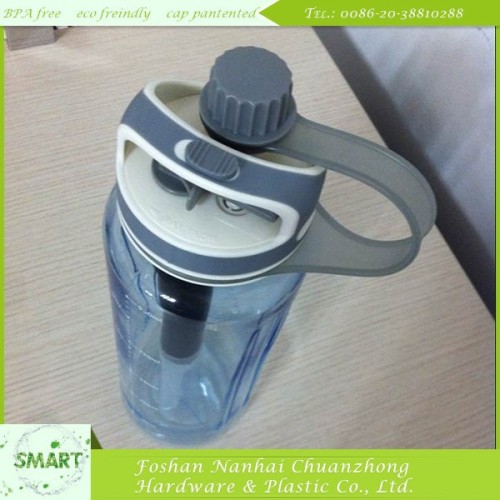 Top Grade Active Carbon Filter Infuser Water Bottle With Two Suction nozzle