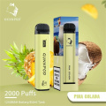 Gunnpod descartável 2000 Puffs Vape Pen