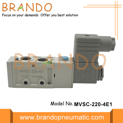 MVSC-220-4E1 Pneumatic Selenoid Valve Mindman 220VAC