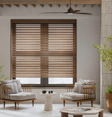 WOOD BLINDS ~ WOOD SLATS Wood Blinds