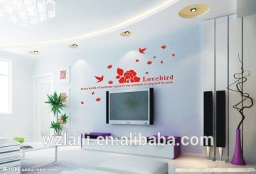 Television background wall sticker for home decoration