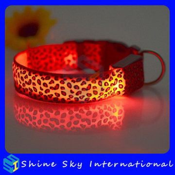 Bottom Price Hot Selling Flashing Dog Collar And Chain