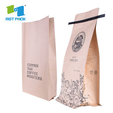 Gred Safety Flat Bottom Aluminum Foil Coffee bag