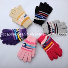 Magic Gloves/Girls Knitted Gloves/Lady′s Crlic Glives/Fashonal Witner Gloves/Winter Gloves