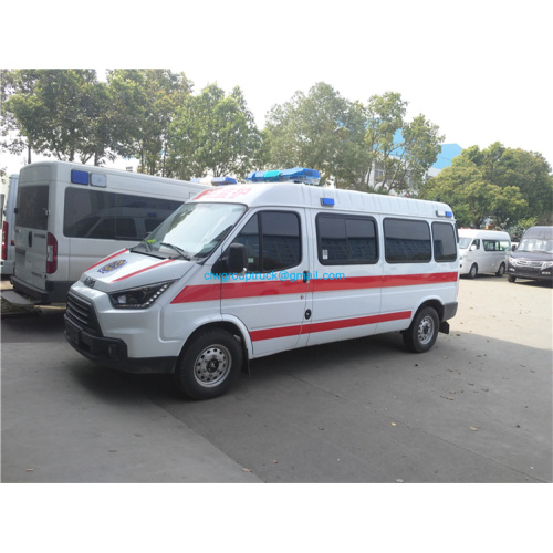 ambulance van vehicle truck with equipment