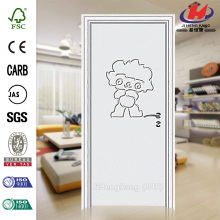 PVC Laminate Solid Wwood Kitchen Cabinet Interior Door