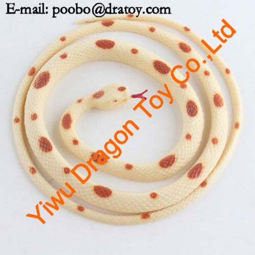 Provide long plastic rubber snake toy for children