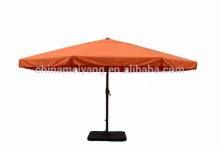 ALUMINIUM CENTER HAND CRANKED COFFEE PARASOL