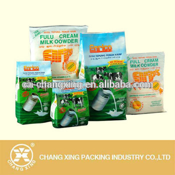 Stand up packaging bag for Milk powder / Milk powder stand up packaging bag