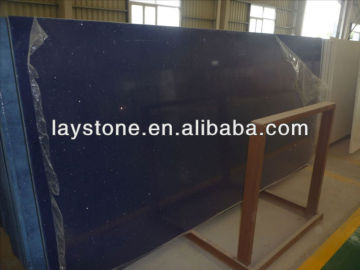 Artificial blue quartz stone