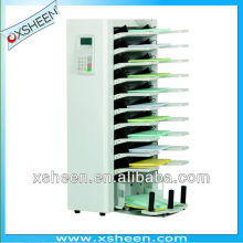 6 Paper Collator,10 stacks paper collating machine,paper sheet collator machine