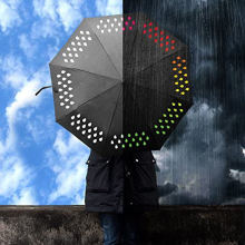 Color Changing 3 Tri-Fold Umbrella