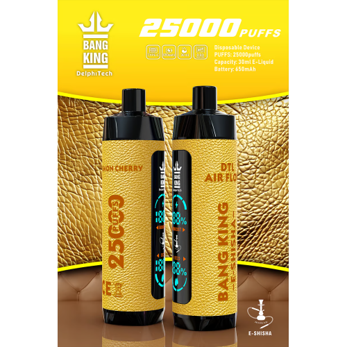 Bang King 25K E-SHISHA DTL wholesale Europ