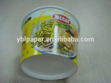 Double wall printing paper instant noodle bowl