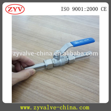 Card sets of ball valve