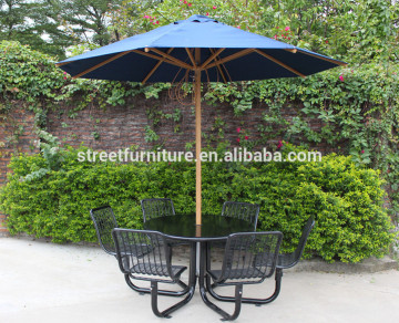 Outdoor table chair with outdoor umbrella outdoor umbrella table