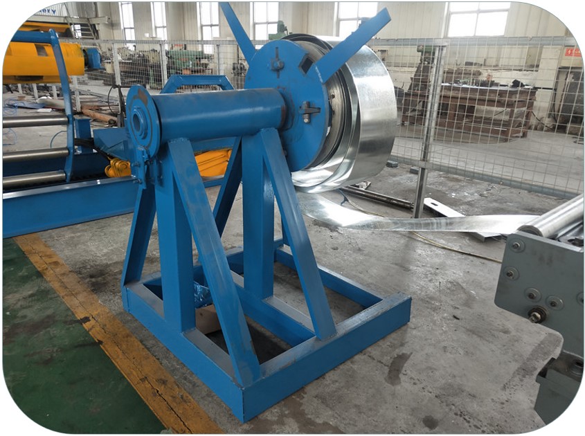 Galvanized Wide Rib B Deck Making Machine