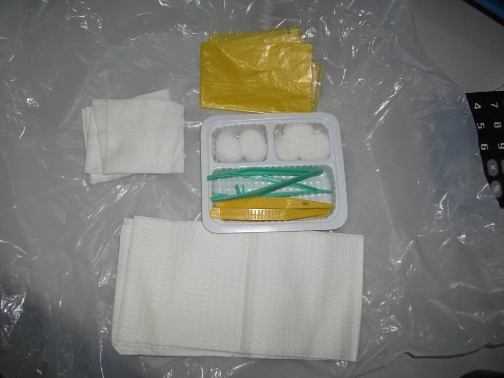 Kit di medicazione sterilizzata usa e getta