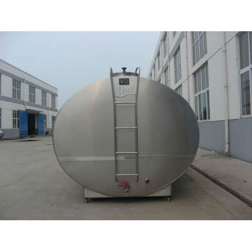 Fast cooling milk tanks