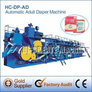 Automatic adult diaper machine