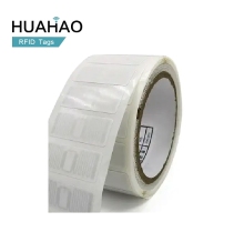 860x960MHz 10x27mm RFID self-adhesive Pet label