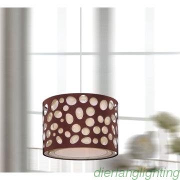 Popular single pendant lamp ,pp shade E27 lampholder