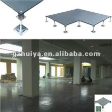 bare panel/raised floor/access flooring