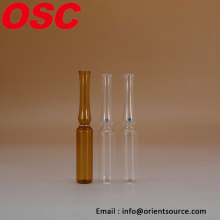 medical glass ampoule vial