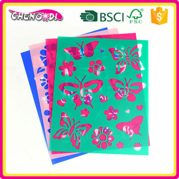 Superstyle promotional fantastic cute pp stencil