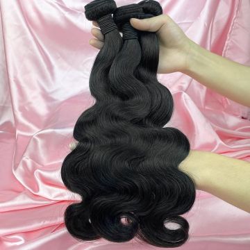 Full Cuticle Aligned high quality 100% virgin human hair body wave hair bundle virgin brazilian cuticle aligned hair