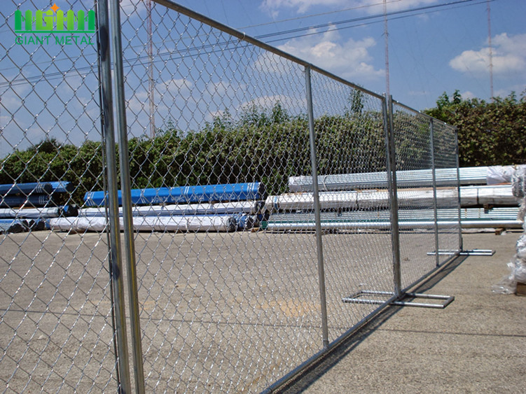 Galvanized Chain Link Temporary Fence for America